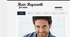 Desktop Screenshot of hair-regrowthformen.com